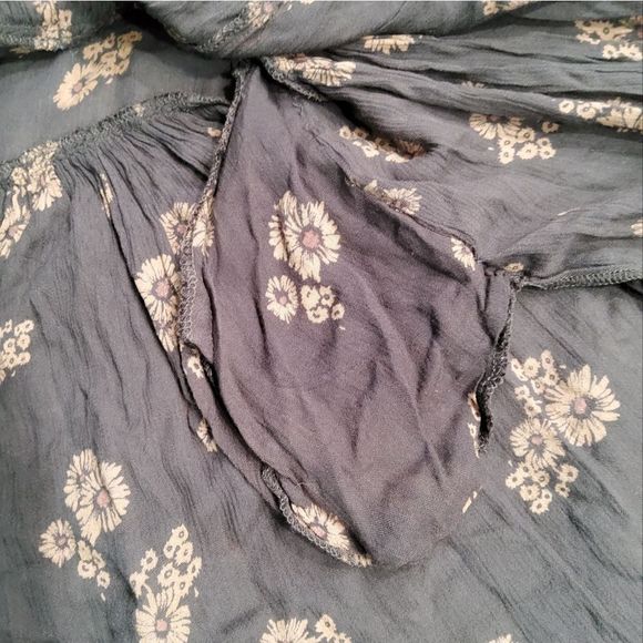 Free People From Your Heart Midnight Dress Size M - Picture 11 of 15